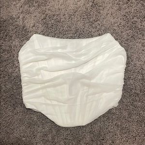 Size Small White Corset Crop Top